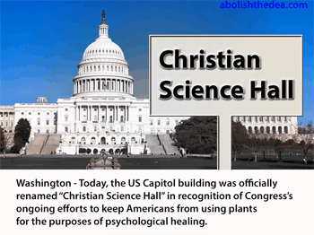 US Capitol building renamed Christian Science Hall