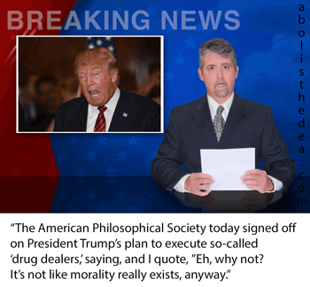 authoritarianism on the rise while clueless philosophers ponder if morality really exists