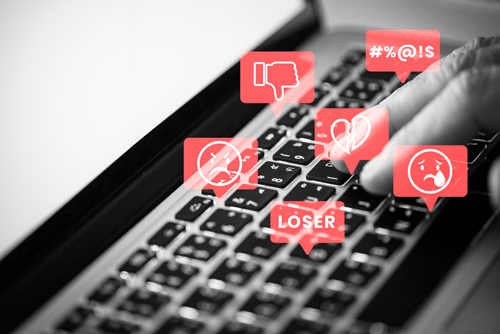 Keyboard in the hands of cretin haters.