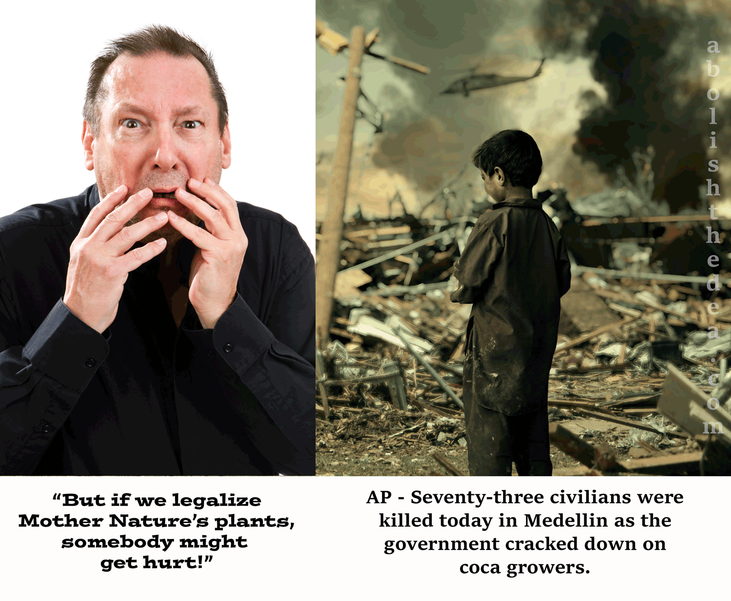 There's nothing complicated about it -- legalize Mother Nature's plants now!