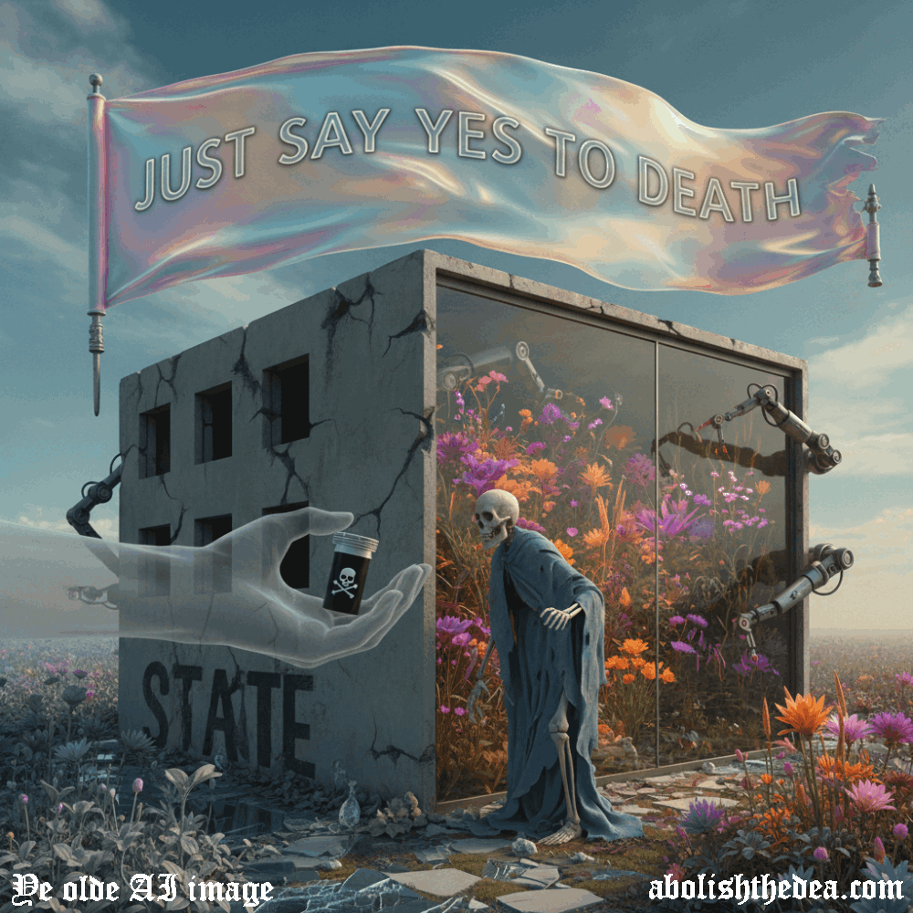 No one would need assisted suicide if we ended drug prohibition: what Claire Brosseau's case tells us about the warped mindset of the west when it comes to drugs