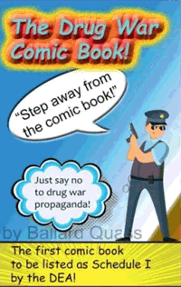 front cover of Drug War Comic Book