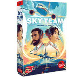 The Sky Team game, in a box, unopened.