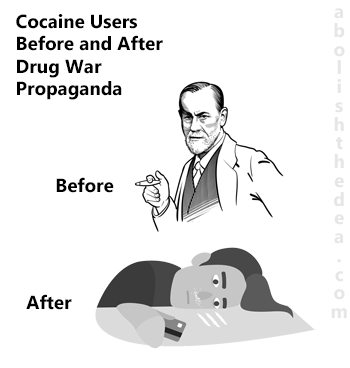 logically challenged drug warrior reportage implies that cocaine caused plane crash