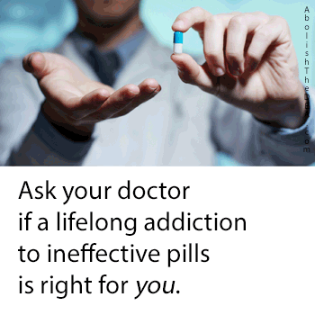 when plant medicines have bad potential side effects, they're demonized; when big pharma anti-depressants have a side effect, they're sold with still more medicine to correct the problem, in slick television commercials