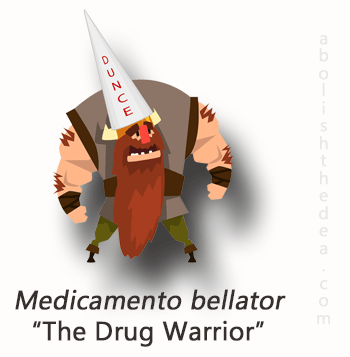There is no drug problem. There was no drug problem in history until 1914. Until then, people were judged by how they behaved, not by what substances they had consumed.