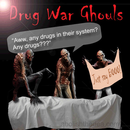 Instead of educating about drugs, the drug warrior demonizes substances as pure evil, thereby keeping users in the dark about how to use them safely
