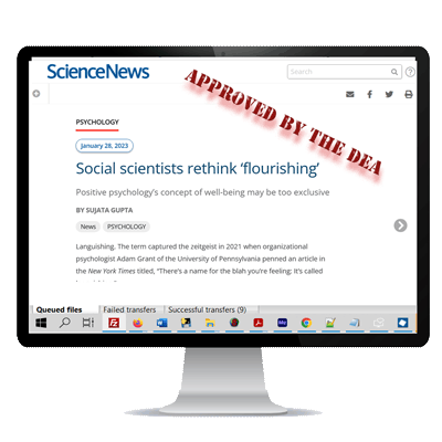 The Drug War exists. Until Science News recognizes that fact in its articles, it is going to continue giving its readers the false impression that today's modern psychologists are working from a natural baseline.
