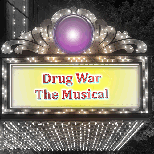 The horrible and omnipresent effects of the Drug War cry out to be pilloried onstage. And I mean that literally, as the budding playwright in me can already envision a hospice full of crying children singing the heartbreaking ballad 