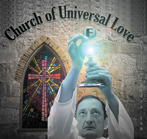 the church of Ecstasy, in which love for others is experienced, not simply talked about